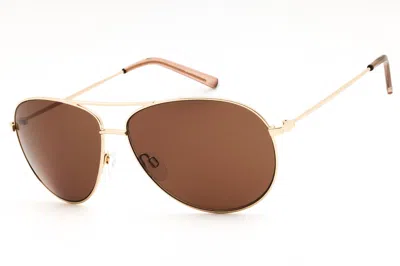Draper James Dj9028 Aviator Sunglasses In Gold