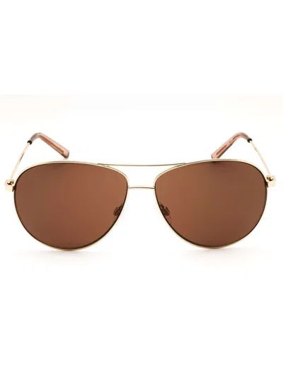 Draper James Dj9028 Sunglasses In 710 - Gold/brown