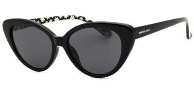 Draper James Dj9033 001 Women's Sunglasses Black Size 54