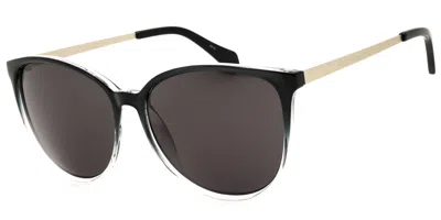 Draper James Dj9034 035 Women's Sunglasses Grey Size 58 In Black