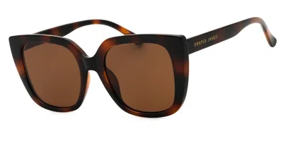 DRAPER JAMES DJ9036 215 WOMEN’S SUNGLASSES TORTOISESHELL SIZE 53