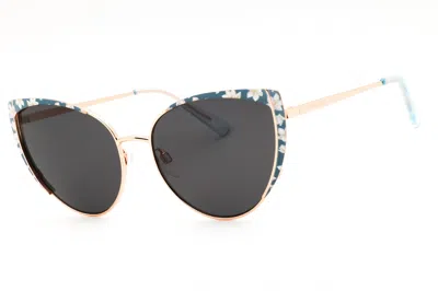 Draper James Dj9038 Cat Eye Floral Sunglasses In Floral Pattern