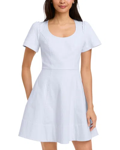Draper James Faith Love Circle Dress In White
