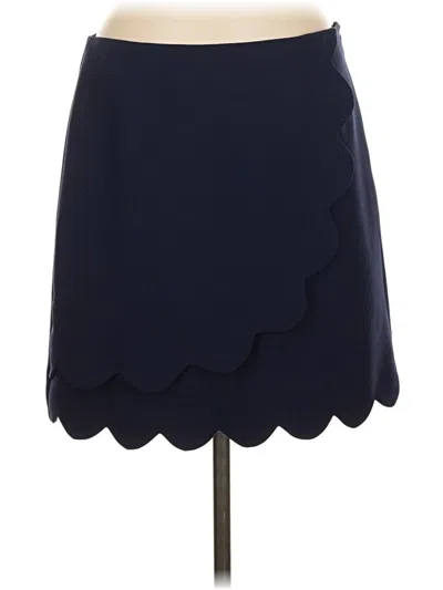 Pre-owned Draper James Formal Skirt In Blue