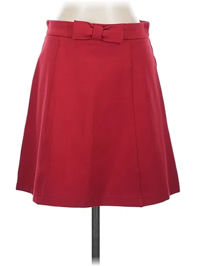 Pre-owned Draper James Formal Skirt In Red