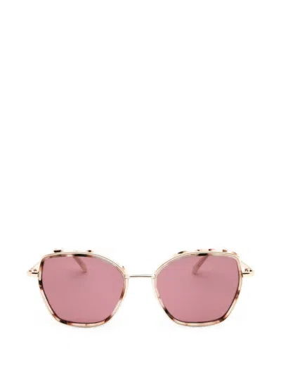 Draper James Geometric-frame Sunglasses In Multi