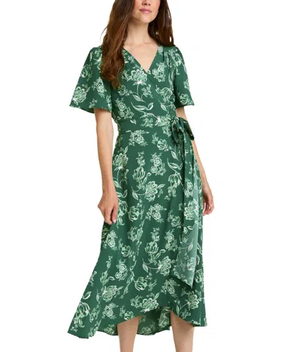 Draper James Gigi Wrap Dress In Green