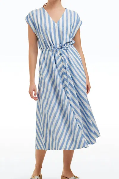 Draper James Haven Midi Dress In Blue