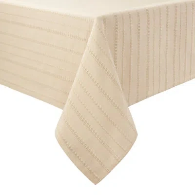 Draper James Leno Weave Woven Tablecloth, 100% Cotton, Machine Washable In Natural