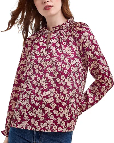 Draper James Long-sleeve Top In Purple