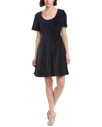 Draper James Mae Love Circle Dress In Nassau Navy