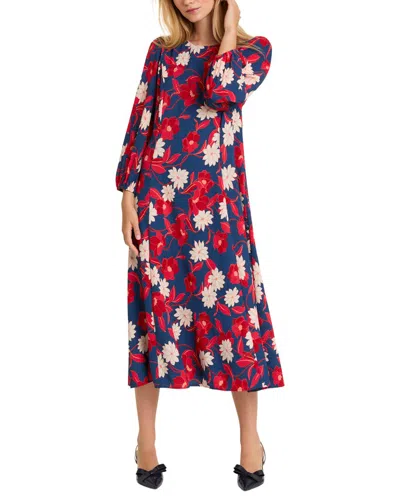 Draper James Matilda Midi Dress In Multi
