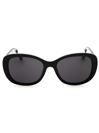 Draper James Dj9031 Oval Women's Sunglasses In Black