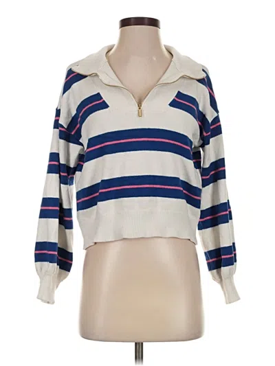 Pre-owned Draper James Pullover Sweater In Ivory