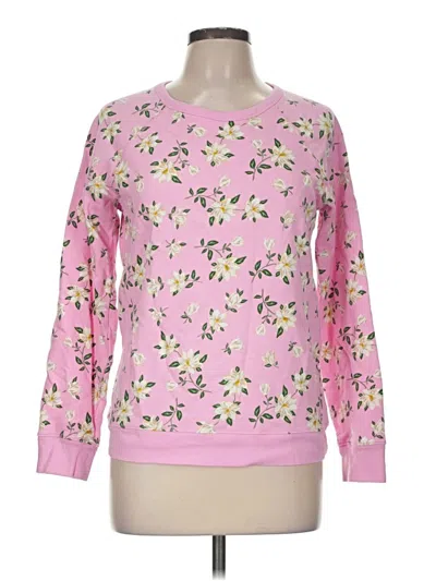 Pre-owned Draper James Pullover Sweater In Pink