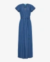 Draper James Reagan Denim Maxi Dress