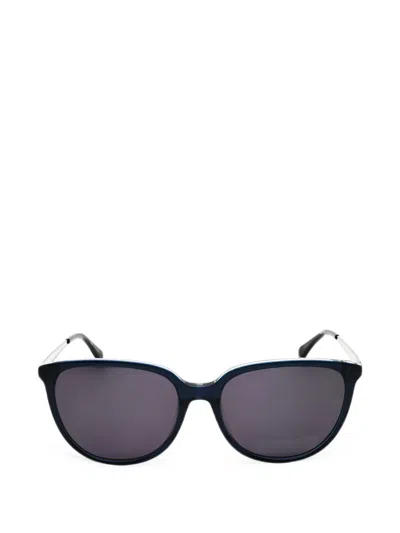 Draper James Rectangle-frame Sunglasses In Blue