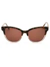 Draper James Rectangular Acetate Women's Sunglasses In Multi