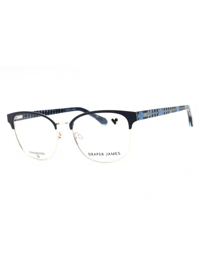 Draper James Rectangular Metal Women's Eyeglasses - Dj5045 In Black