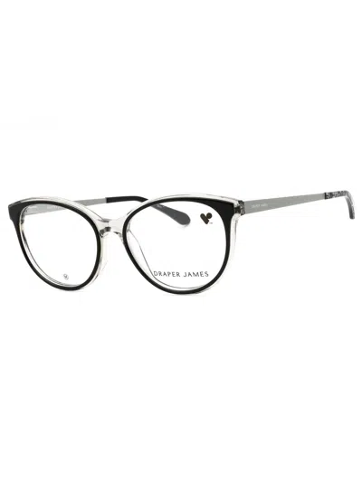 Draper James Round Mini Eyeglasses Dj5046 For Women In Black