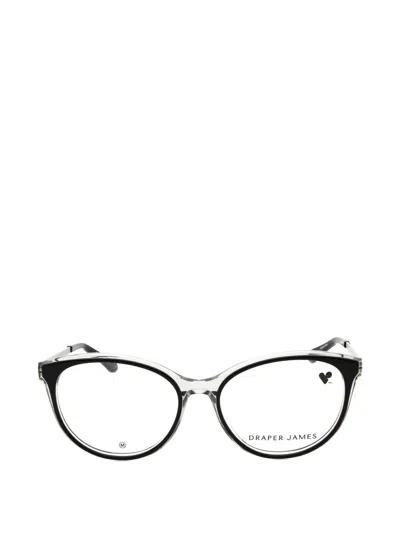 Draper James Round-frame Glasses In Black