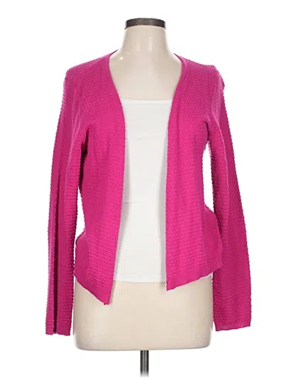 Pre-owned Draper James Rsvp Cardigan Sweater In Pink