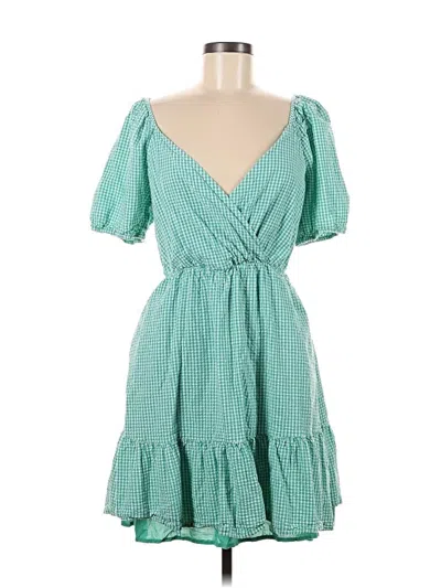 Pre-owned Draper James Rsvp Casual Dress In Green