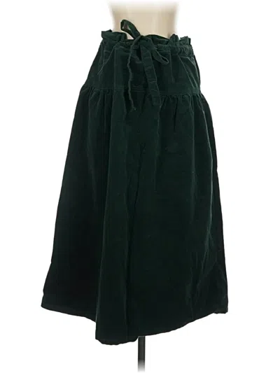 Pre-owned Draper James Rsvp Casual Skirt In Green