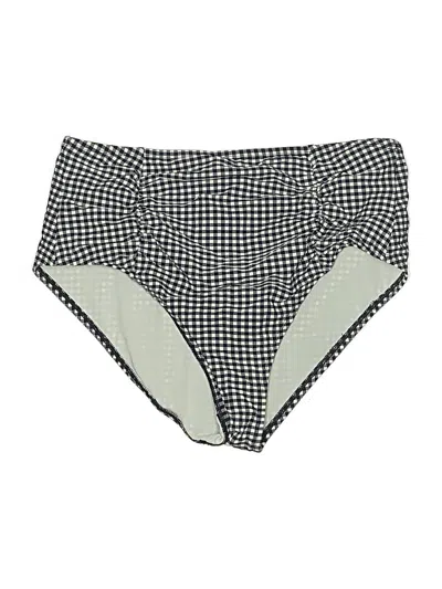 Pre-owned Draper James Rsvp Swimsuit Bottoms In Gray