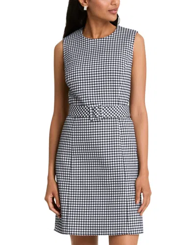 Draper James Sadie Belted Shift Dress In Blue