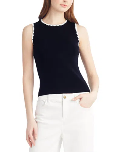 Draper James Sweater Tank In Black