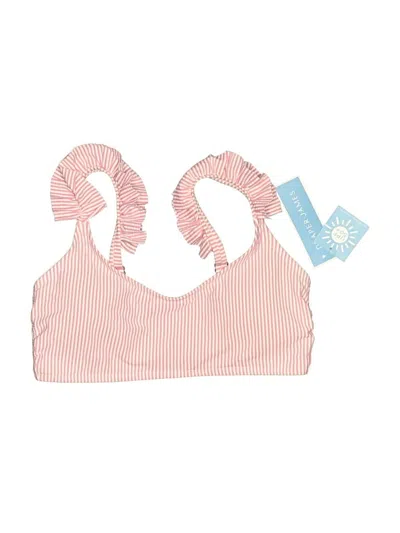 Draper James Swimsuit Top Pink Swimwear In Multi