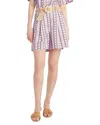 Draper James Tailored Shorts In Purple
