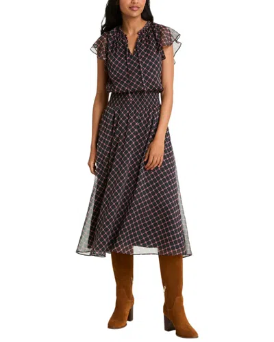 Draper James Tenille Dress In Gray