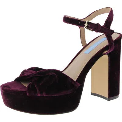 Draper James Womens Buckle Ankle Strap In White