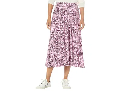 Draper James Wrap Skirt Women's Skirt Maroon: Xs In Purple