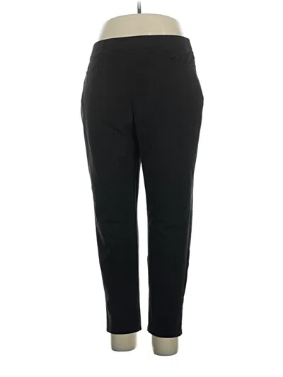 Pre-owned Draper's & Damon's Active Pants In Black