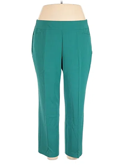 Pre-owned Draper's & Damon's Active Pants In Blue