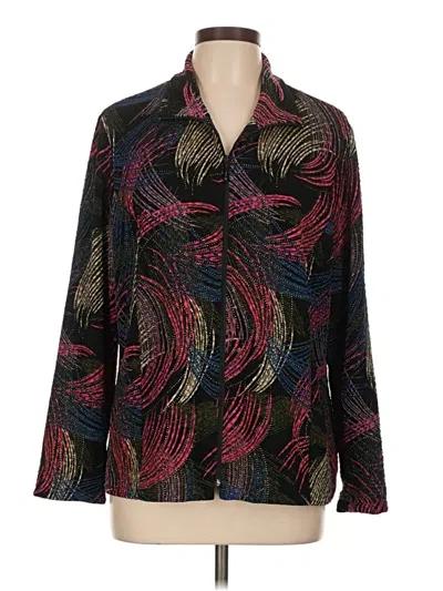 Pre-owned Draper's & Damon's Cardigan Sweater In Black