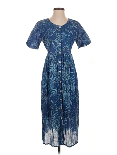 Pre-owned Draper's & Damon's Casual Dress In Blue