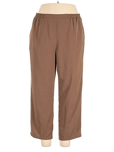 Pre-owned Draper's & Damon's Casual Pants In Brown