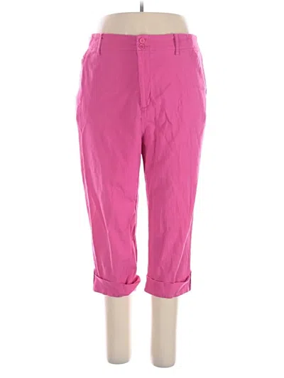 Pre-owned Draper's & Damon's Casual Pants In Pink