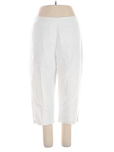 Pre-owned Draper's & Damon's Casual Pants In White