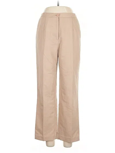 Pre-owned Draper's & Damon's Dress Pants In Brown