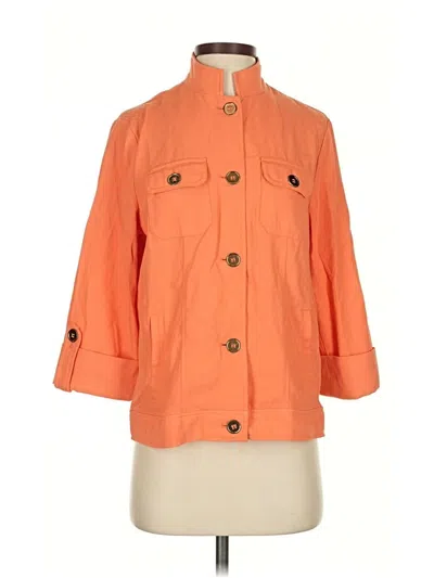 Pre-owned Draper's & Damon's Jacket In Orange