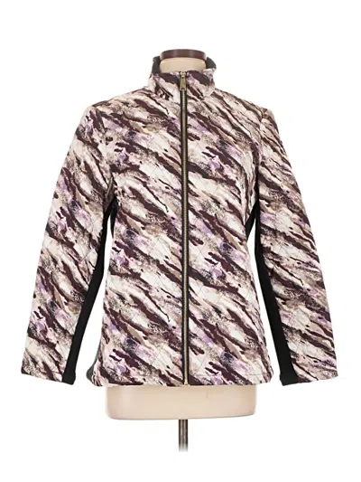 Pre-owned Draper's & Damon's Jacket In Purple