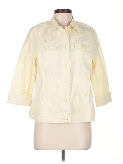 Pre-owned Draper's & Damon's Jacket In Yellow