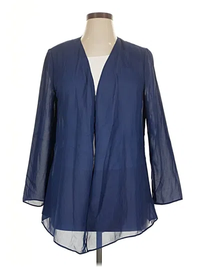 Pre-owned Draper's & Damon's Kimono In Blue