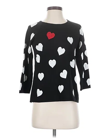 Pre-owned Draper's & Damon's Pullover Sweater In Black