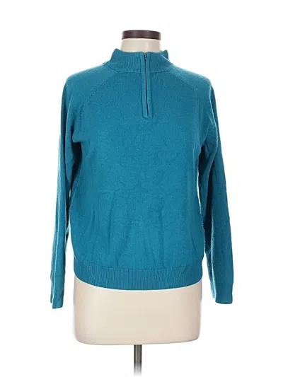 Pre-owned Draper's & Damon's Pullover Sweater In Blue